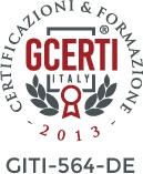GCERTI Italy, certificazione GITI-564-DE